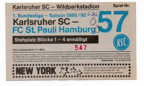 Ticket karlsruher fc - bl,