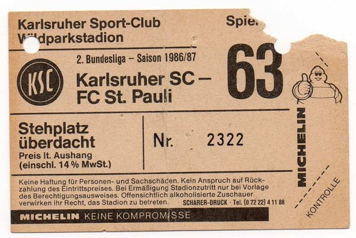 Ticket karlsruher sc - bl,