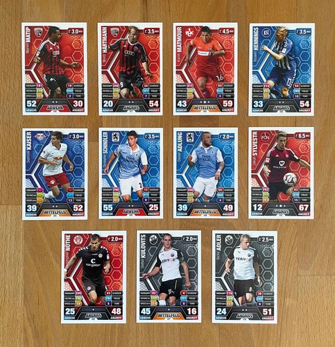Topps match attax bundesliga - match,
