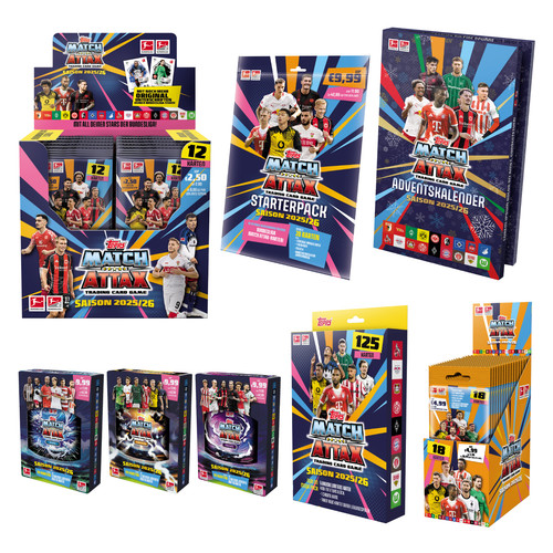 Topps match attax - match, bundesliga