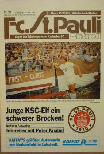 Stadionheft pauli - stadionheft, fc